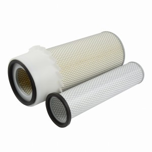 Komplet filtrów powietrza do maszyn JCB 3CX, JS130 (silnik Perkins)