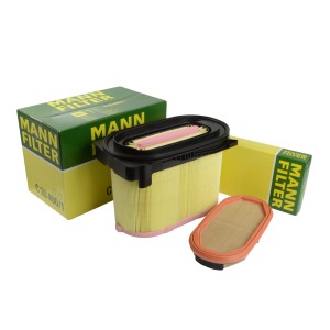 Komplet filtrów powietrza MANN-FILTER do maszyn CAT 428F2, 432F2, D3K2