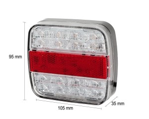 LAMPA TYLNA LED 12V 24V