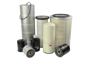 Zestaw filtrów do koparki Volvo EC240 (silnik Cummins)