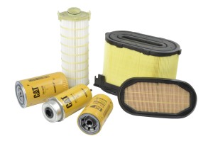 KOMPLET FILTRÓW CAT 432F ORG 